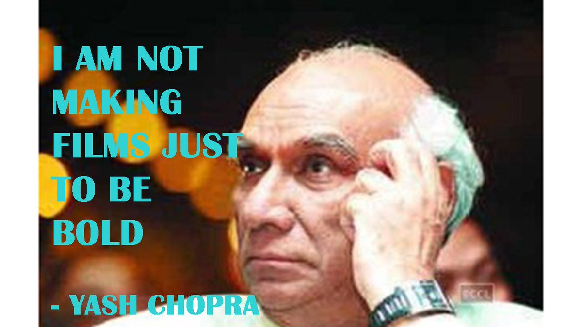 scriptbreak_'s tweet image. I am not making films just to be bold -Yash Chopra
#scriptbreak #yrf #indian #india #yashchopra #indian