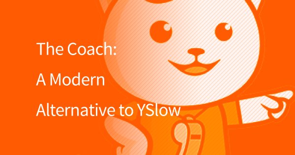 MaxCDN's tweet photo. There's a new coach in town: a YSlow alternative for making web pages faster https://t.co/Vwk9SombLN by @soulislove https://t.co/AmbHkrtOc4