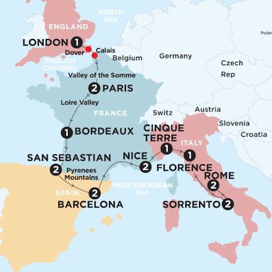 nz_ryanhoskins's tweet image. Quest to Rome, 16 days, 5 countries! ✈️🌏 #contiki #discoverplus