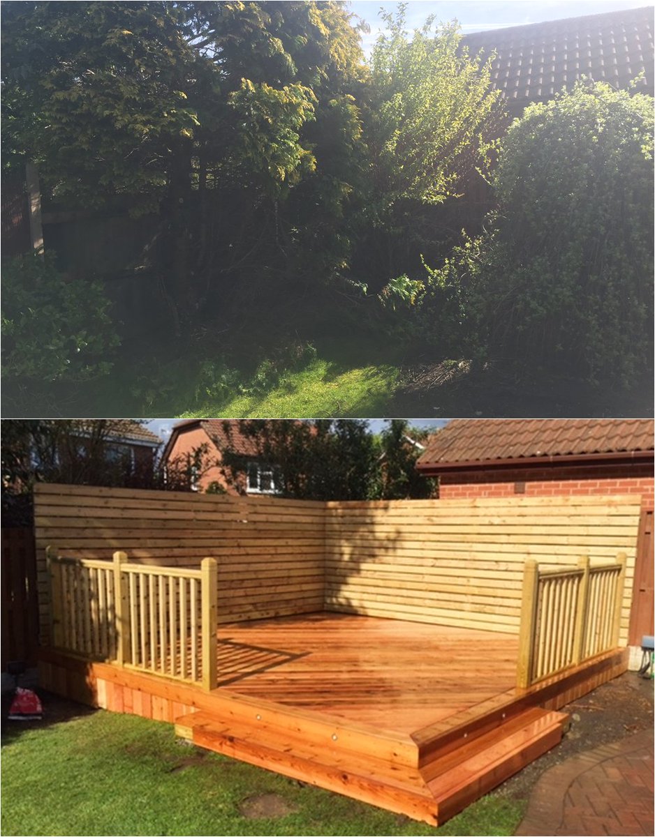 abellandscaping's tweet photo. Our latest Decking project using cedar decking with Fascia and decking light. #Decking #Cedar https://t.co/2Bm46Towdx