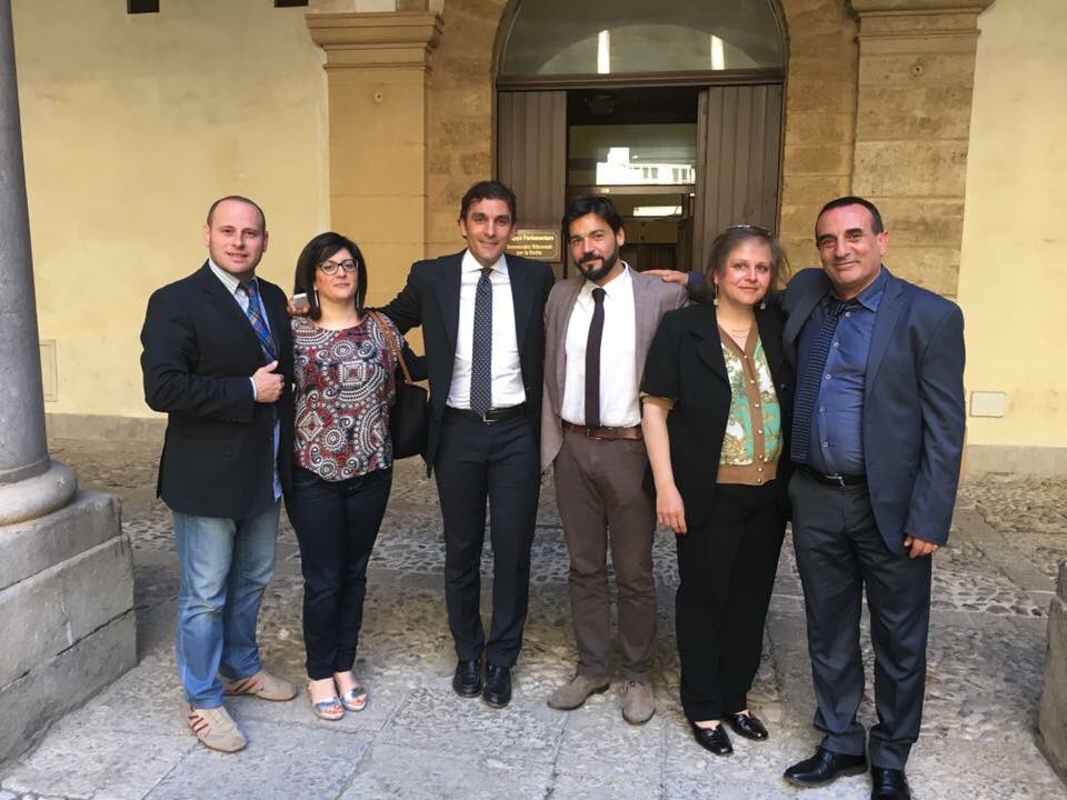 Oggi in #ARS ho incontrato gli amici di SCIARA. Persone serie e perbene che amano il #territorio!
