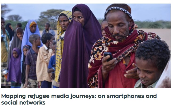 open_migration's tweet image. Mapping the use of #smartphones &amp;amp; #socialmedia by #refugees → ow.ly/Ong5300i6JT
#OpenMigration