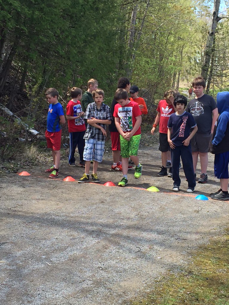 GREC_LDSB's tweet photo. On your mark! Get set, for one hundred meter dash! https://t.co/U9T6OCAeWN