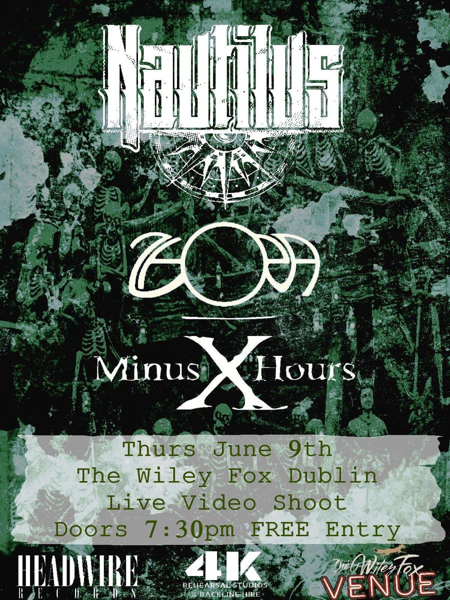 We hit The Wiley Fox Dublin June 9th to shoot a live video. Joined on the night by @zhOramusic and @Minus10000Hours