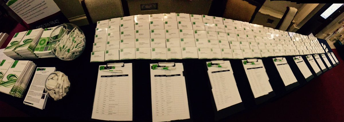 MemberWise's tweet photo. Preparing for our #GC350 Secrets of success event this evening @TheLawSociety - Over 160 places reserved! https://t.co/pQxpYijiUs