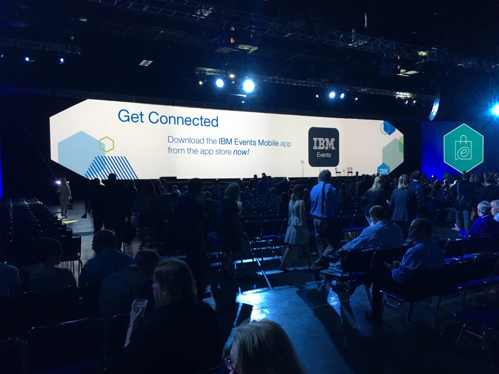 joinTiny's tweet image. Crowd streaming into #IBMAmplify OGS. It's going to be big folks #NewWayToCreate