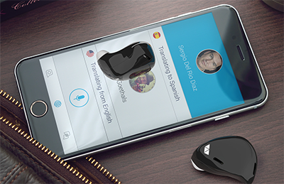 thenextweb's tweet photo. This nifty earpiece will translate your conversations in real-time https://t.co/xJE3N227BZ https://t.co/BgARwFaq69