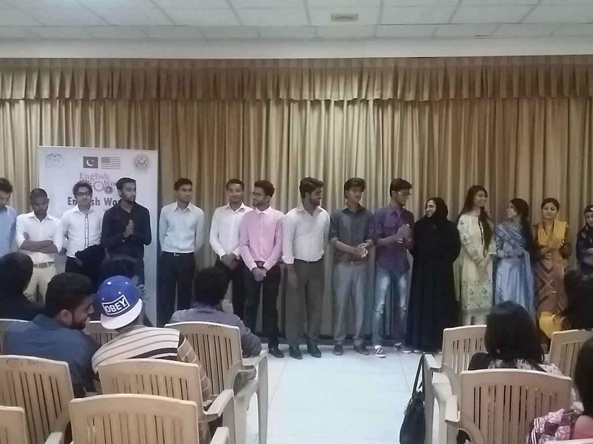 ewpaisha's tweet photo. @FSKamal @usconsulatekhi @yaiep 150 EW Students and 150 success stories. Wow what success. EW program rocks. https://t.co/wP34KWUQ9D