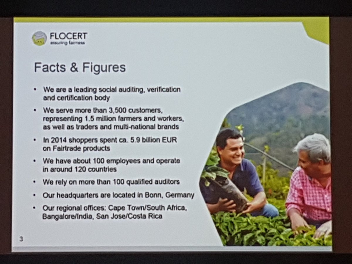 Learning about #SustainableCertification with @FairtradeSA & whether it's worth the effort. #SB16CPT @SBrandsAfrica