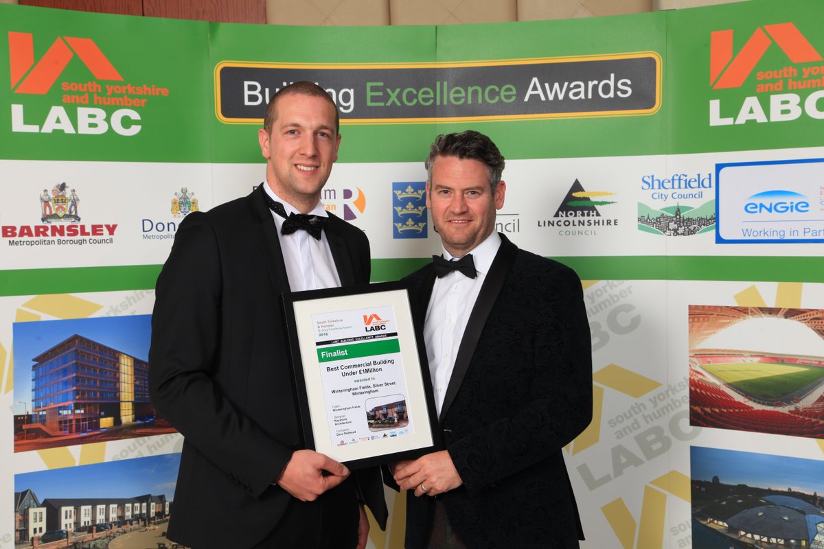 Well it wasn't to be. Runners Up for our scheme <a href="/winteringhamf/">Winteringham Fields</a> in the <a href="/labcuk/">LABC</a> Building Excellence Awards this year.