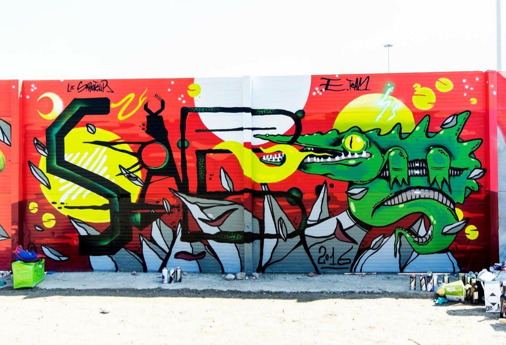 GraffitItaly's tweet photo. #lesaboteur #SanSiroStadium https://t.co/IAJPLydDNb