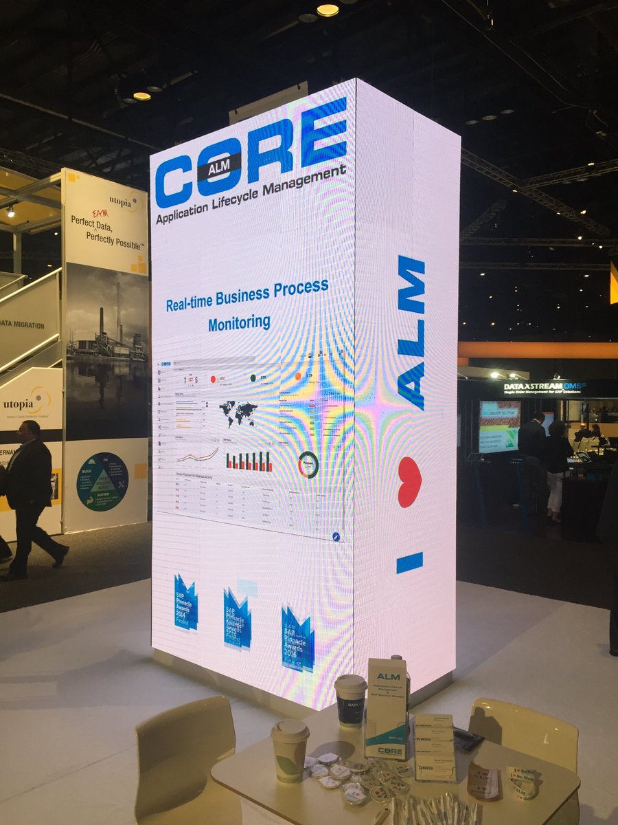 ArberCoreALM's tweet photo. We're up an running @SAPPHIRENOW stop by #booth370 and say hello https://t.co/yV1GVPY456
