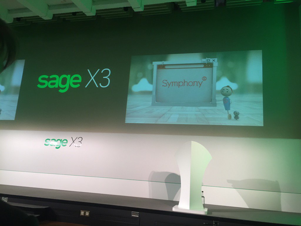 XdesRoseaux's tweet photo. #workdifferent #sagex3 #xmsymphony présent au sage business day à Londres https://t.co/Vv5ULUp5U6