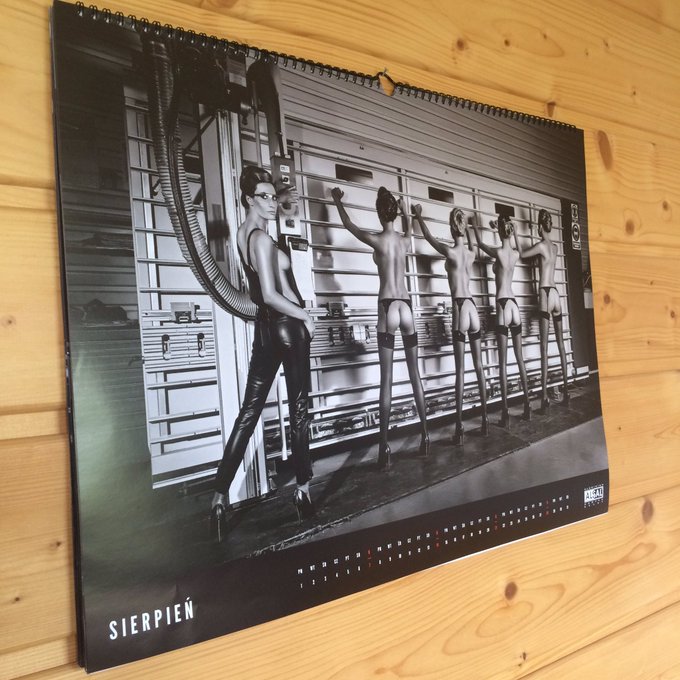 Sierpien. #femmedaddy #leather #calendargirls https://t.co/PzjSitx89U