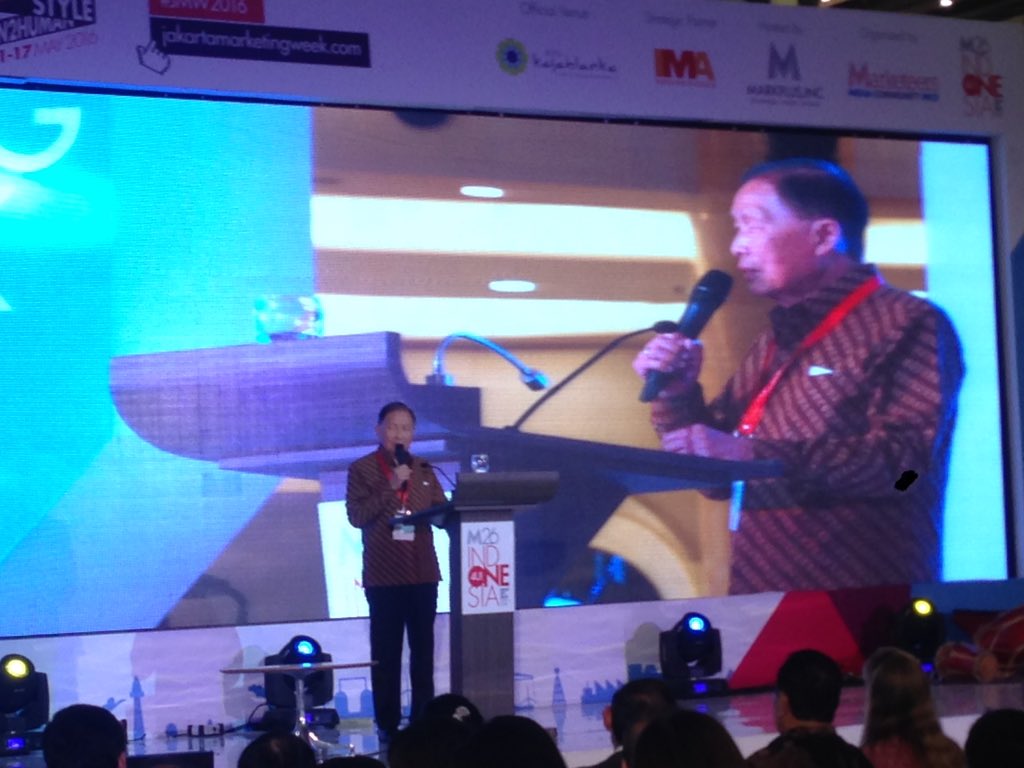 It was an honored to have Dr. Mochtar Riady at <a href="/JktMarketing/">JakartaMarketingWeek</a> #JMW2016