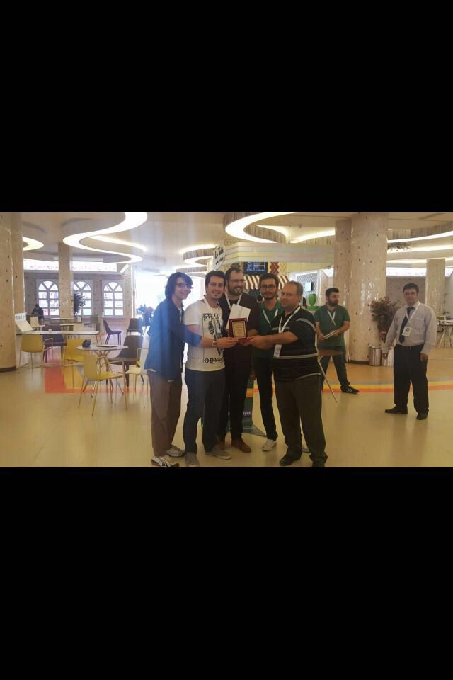 Ve son olarak 1. Olan ekip tebrik eder başarılarının devamını dileriz