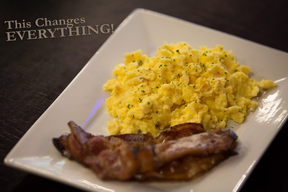 Try our new traditional breakfast menu!  Bacon an eggs, sausage and eggs, omelets and more! #DowntownRD #RedDeer