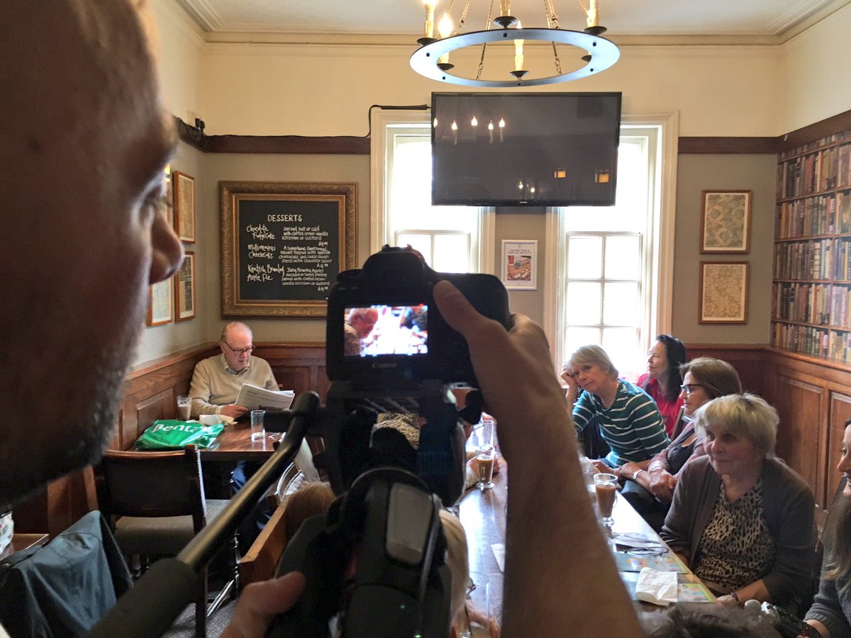 RootlessGarden's tweet image. Our #W4 Social Club reaching fame and fortune today, being filmed for a documentary! Watch this space!