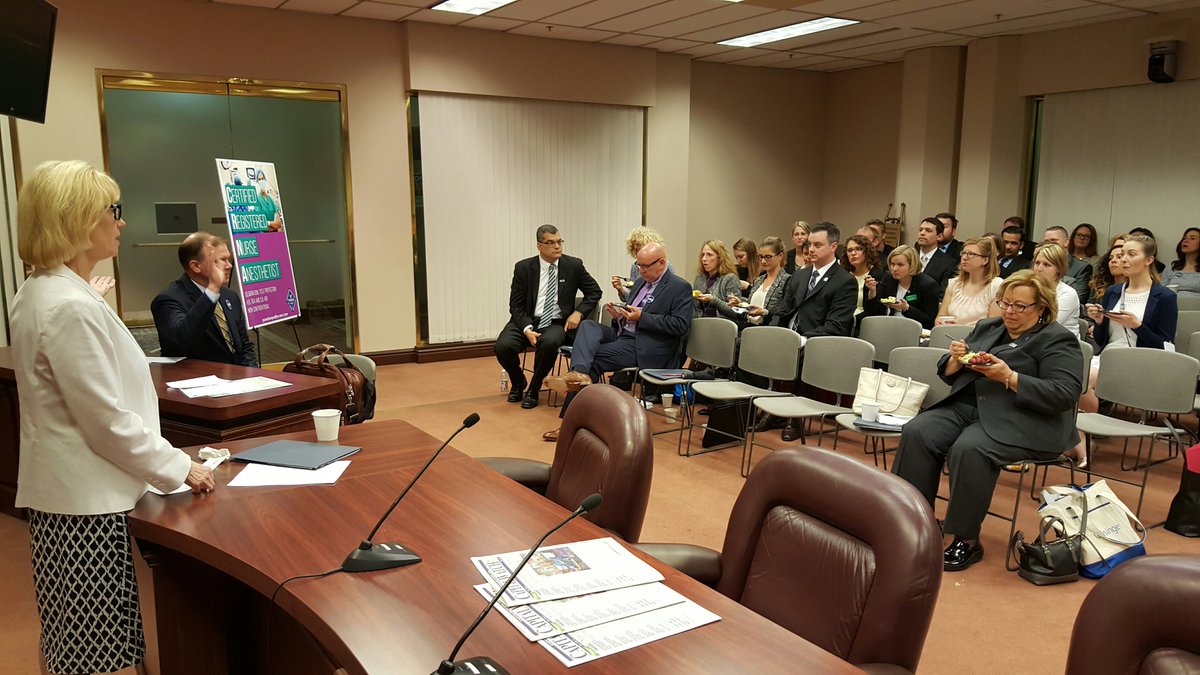 PANACRNA's tweet photo. President Ann Culp addresses CRNAs & SRNAs @ #CapitolDay2016. Read Ann's recent op-ed here: https://t.co/95DCpNOeBF https://t.co/G38ZyWhOMj
