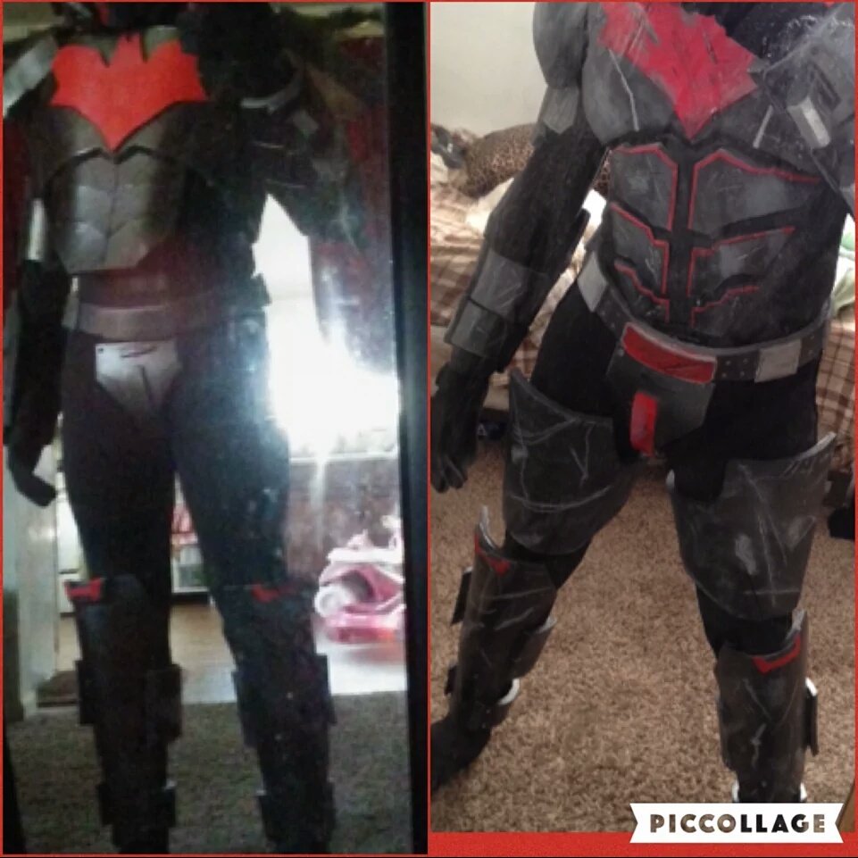 acdramon's tweet photo. #Cosplay: Doing a dream cosplay, then saying "Screw it imma do it again." and make it better. #Batman #CosplayStrong https://t.co/gJTkmYW3tk
