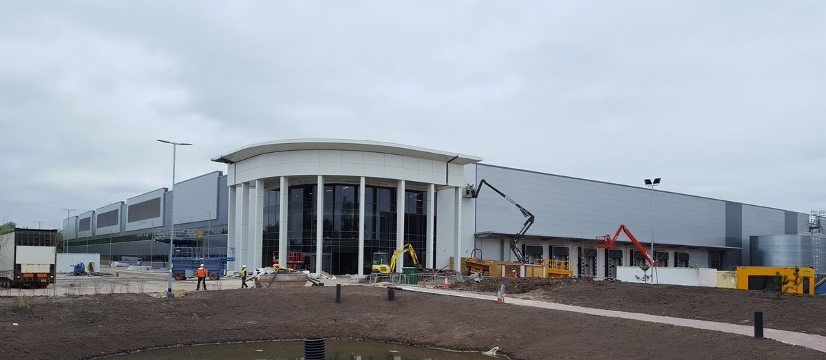 indbuild's tweet image. Works are progressing well at the Nice-Pak International project in Wigan!