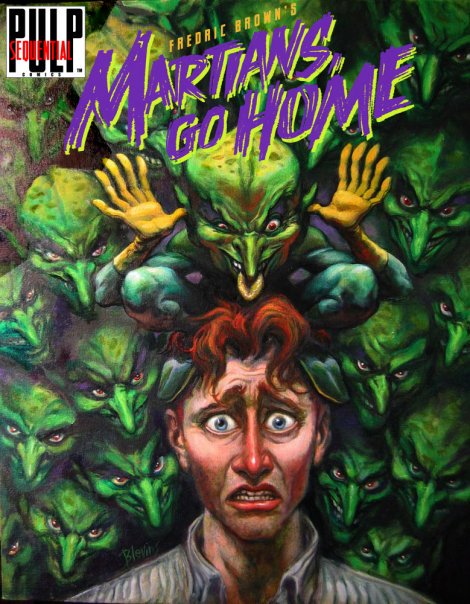 SequentialPulp's tweet image. Original proposed cover art by Bret Blevins.