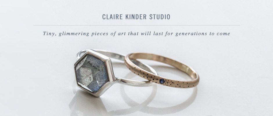 Tiny, beautiful jewelry that are made to last. Meet the maker behind it all! <a href="/ClaireKinder/">Claire Kinder</a>  ow.ly/QpIN300hOtv