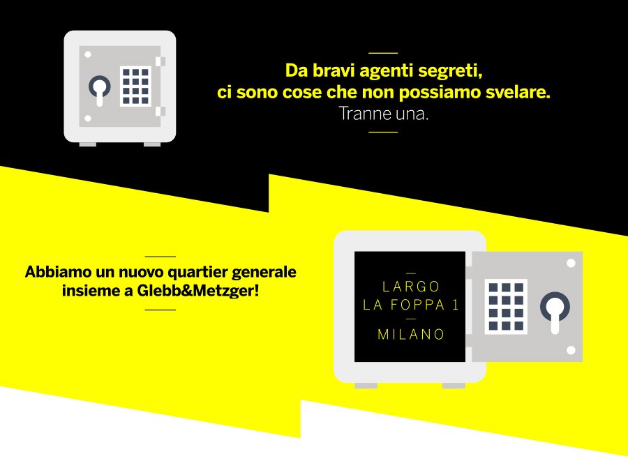 Da oggi vi aspettiamo anche sotto copertura!