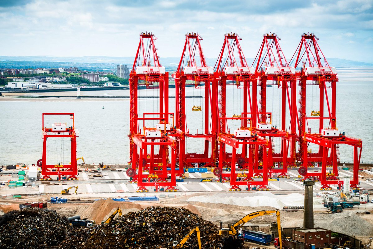 Peel Ports (@peelports) on Twitter photo Great pic of Liverpool2 taken yesterday from the top of the grain tower by our photographer <a href="/antclausen/">Ant Clausen</a>. #Liverpool2 Great pic of Liverpool2 taken yesterday from the top of the grain tower by our photographer <a href="/antclausen/">Ant Clausen</a>. #Liverpool2