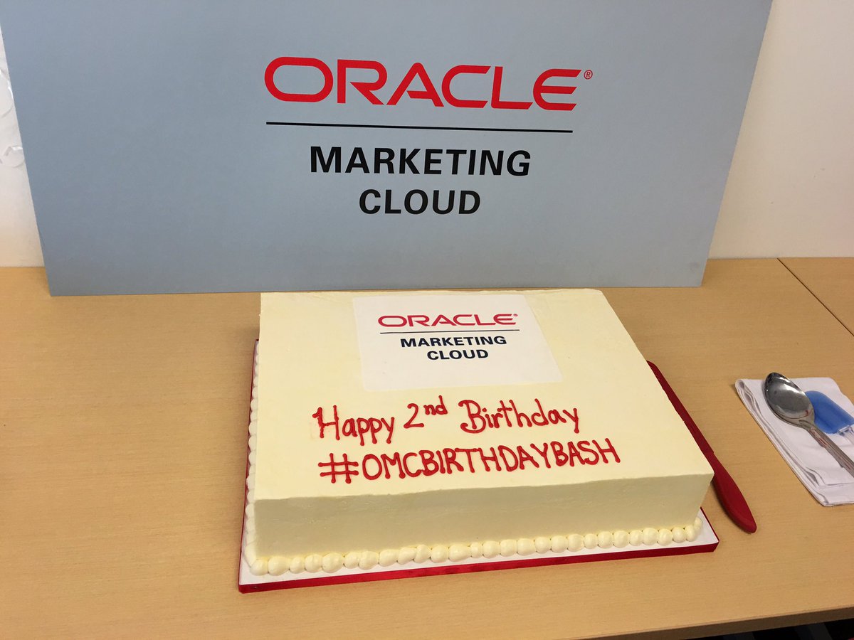 pras26's tweet image. Happy birthday to us! #omc #oraclemarketingcloud @OracleMktgCloud