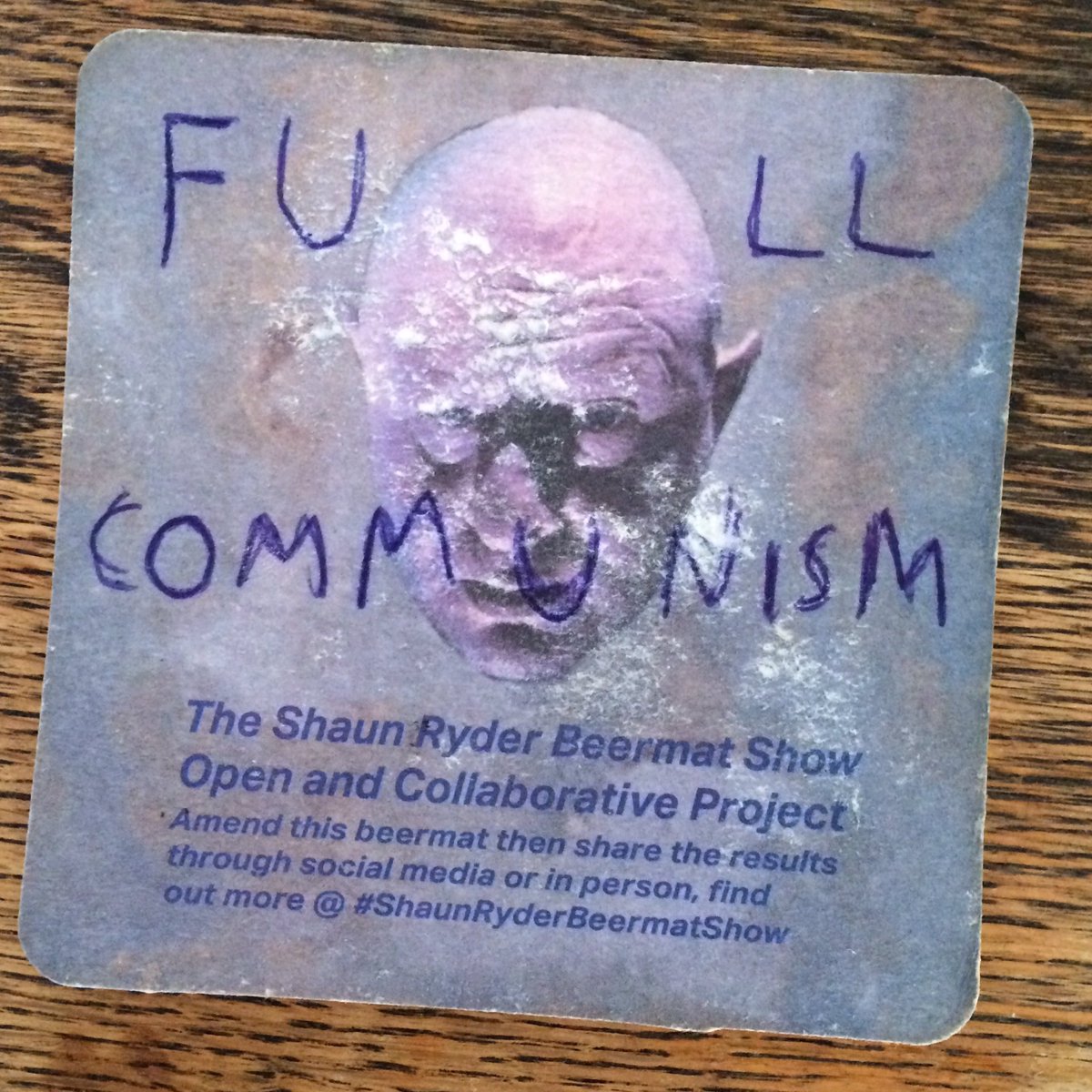 S_R_B_M_S's tweet photo. FU
LL
COMMUNISM

@wildcattap find. https://t.co/LeoOhN1t5l