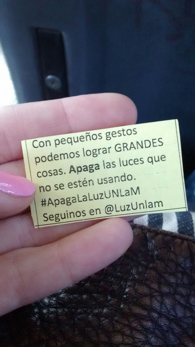 Yo me sumo! 👇👌 #ApagaLaLuzUnlam <a href="/LuzUnlam/">Todos Con Almita</a>