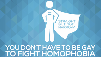 JASLtweets's tweet photo. You don't have to be gay to help with the fight against homophobia. It concerns everyone! #JASL #IDAHOT @equality_JA https://t.co/tV53FgyJrT