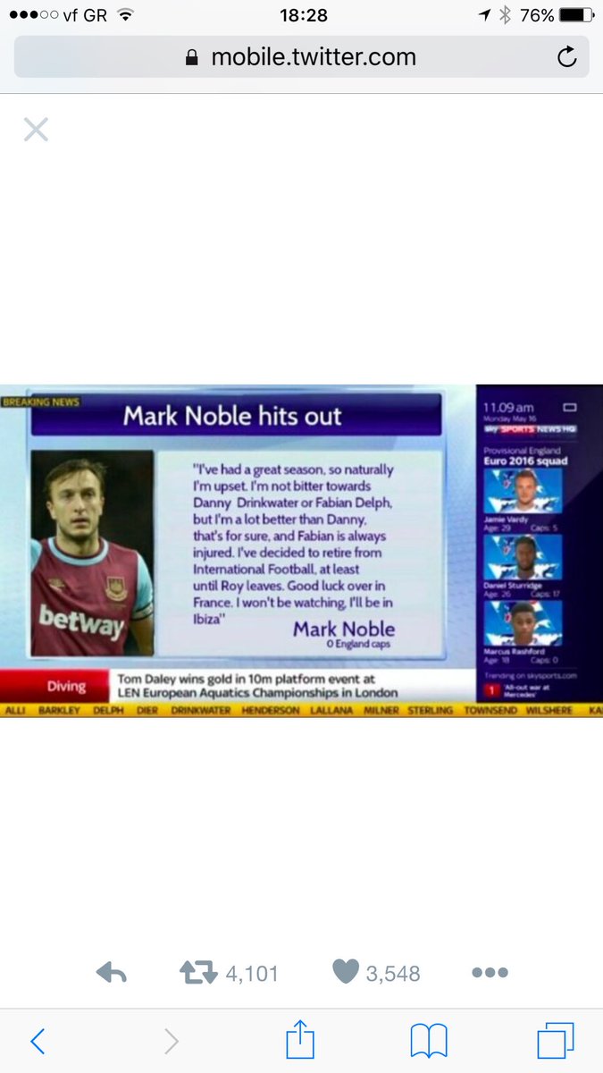 1320_Racing's tweet photo. @KeithW16 @dreamteamfc mark noble though, what a bloke https://t.co/xFFa1eFJln