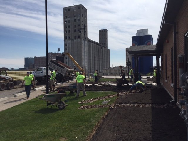 BfloTewksbury's tweet photo. Our landscaping is going in! Thanks to T. O'Donnell Landscaping &amp; Lydon Landscape &amp; Design-it's going to look great! https://t.co/SdQiTp713j