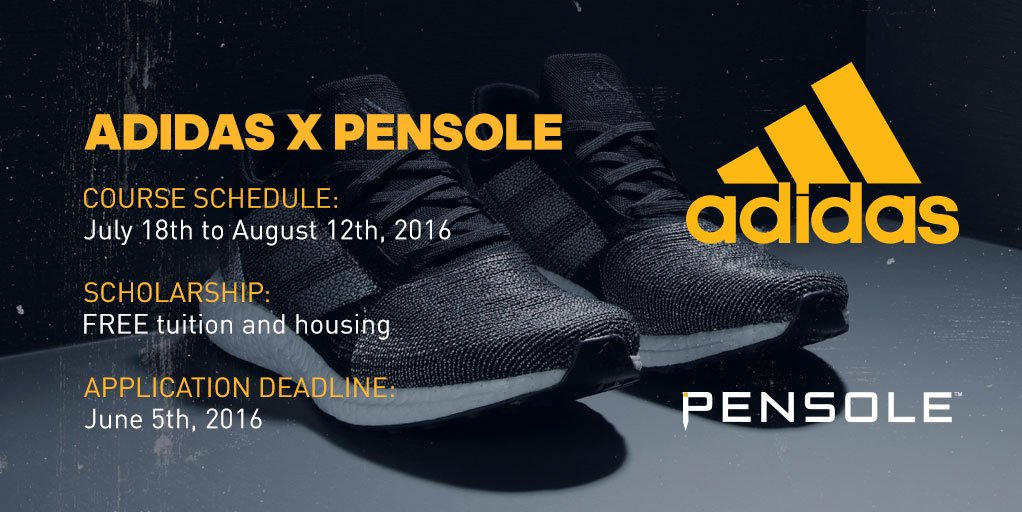 Registration for adidas Futurecraft Footwear Design Master Class open NOW: pensole.com/classes/adidas/ #adidas #design