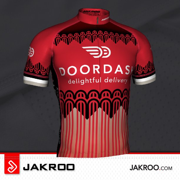 Jakroo On Twitter Team Doordash Cycling Jersey Jakroo