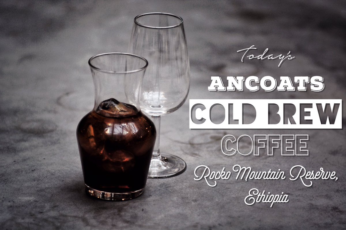AncoatsCoffeeCo's tweet photo. Want Delicious Coffee? Fancy a Nice Cuppa? Chill, we got you covered! #ColdBrewCoffe #IceTea #WeAreAncoats https://t.co/reoIzMmrRa