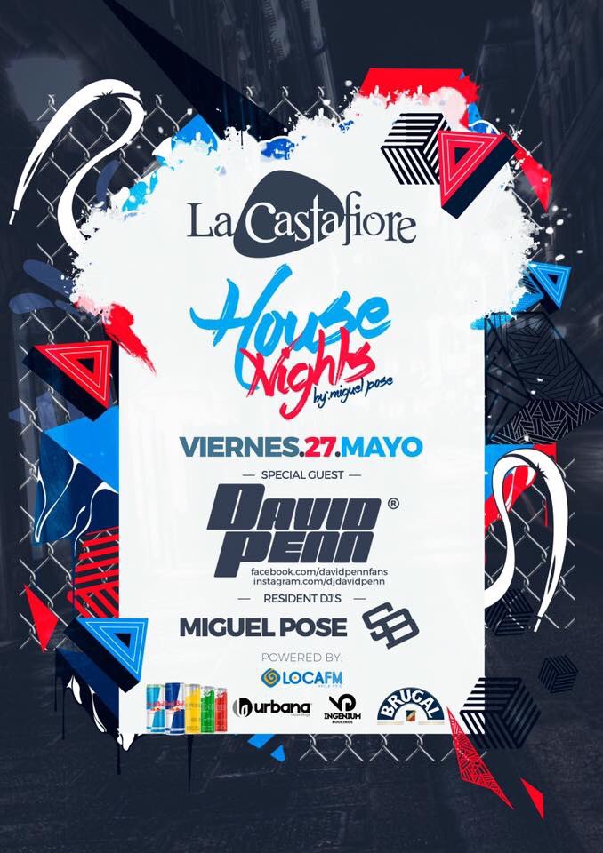 MadridEDM's tweet photo. Fieston recomendado 100% 

Viernes 27 en @LaCastafioreav 

#HouseNights by @MiguelPose y @DJDavidPenn de invitado! https://t.co/u8jnFOsa50