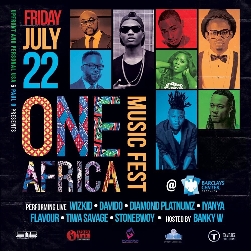 DASENTNYC's tweet photo. July 22nd 2016 | One Africa Music Festival. Barclay center. #Starboy #DasEnt #Movie https://t.co/AKpZrD1fpR