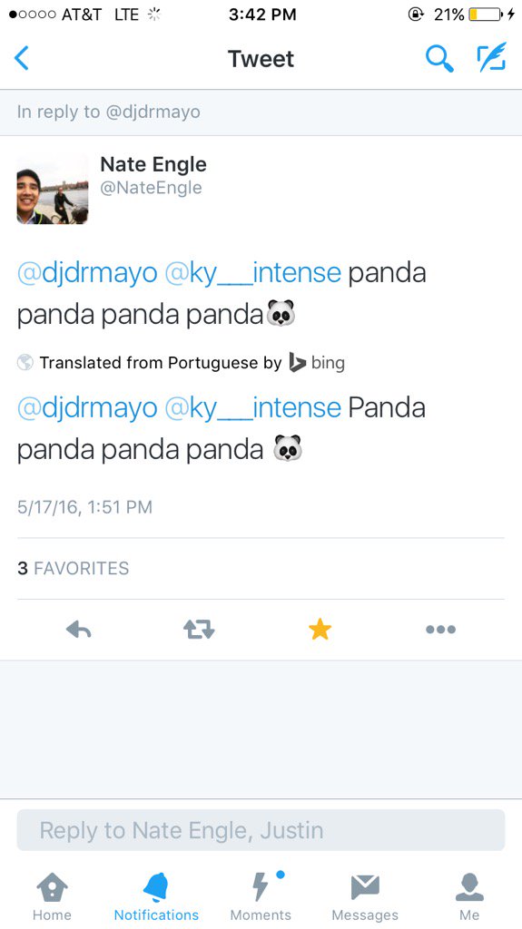 ky___intense's tweet photo. @NateEngle @djdrmayo 1. Why would we need this to be translated to Portuguese 2. What's the use? #BingFails https://t.co/cAD2mrWz0J