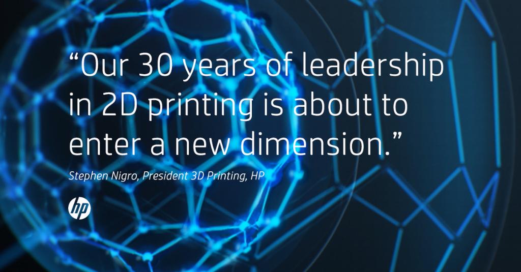 HP's tweet photo. The game has changed. Introducing the new HP Jet Fusion #3DPrinting Solution: https://t.co/Q8H2ucNvkG #3DPbyHP https://t.co/f453Uxxwn7