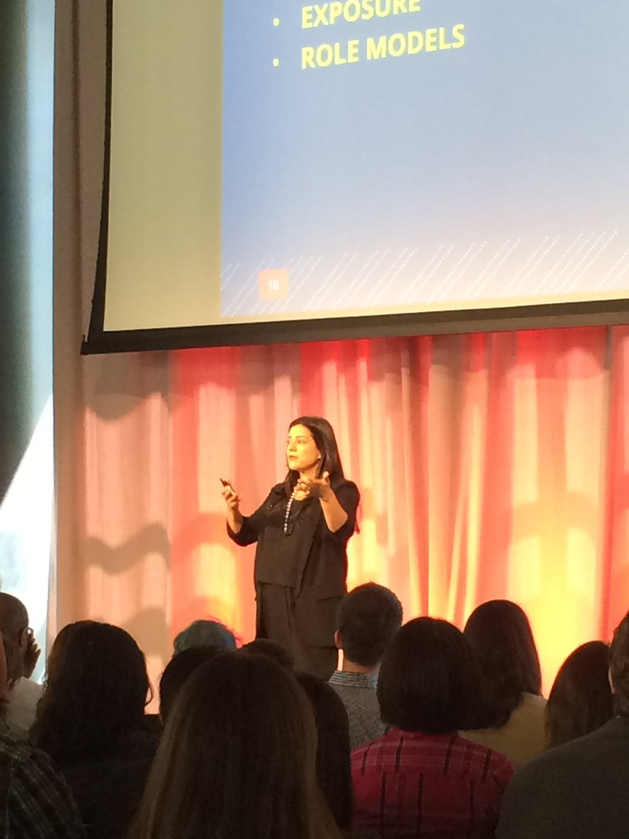 "You cannot be what you can't see" amazing story of #girlswhocode journey by #ReshmaSaujani #asianheritagemonth