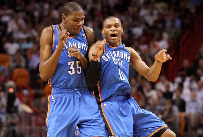 KD and Russ are excited we took some Oklahoma rain to Oakland last night and so are we at Lucas Grounds State Farm!