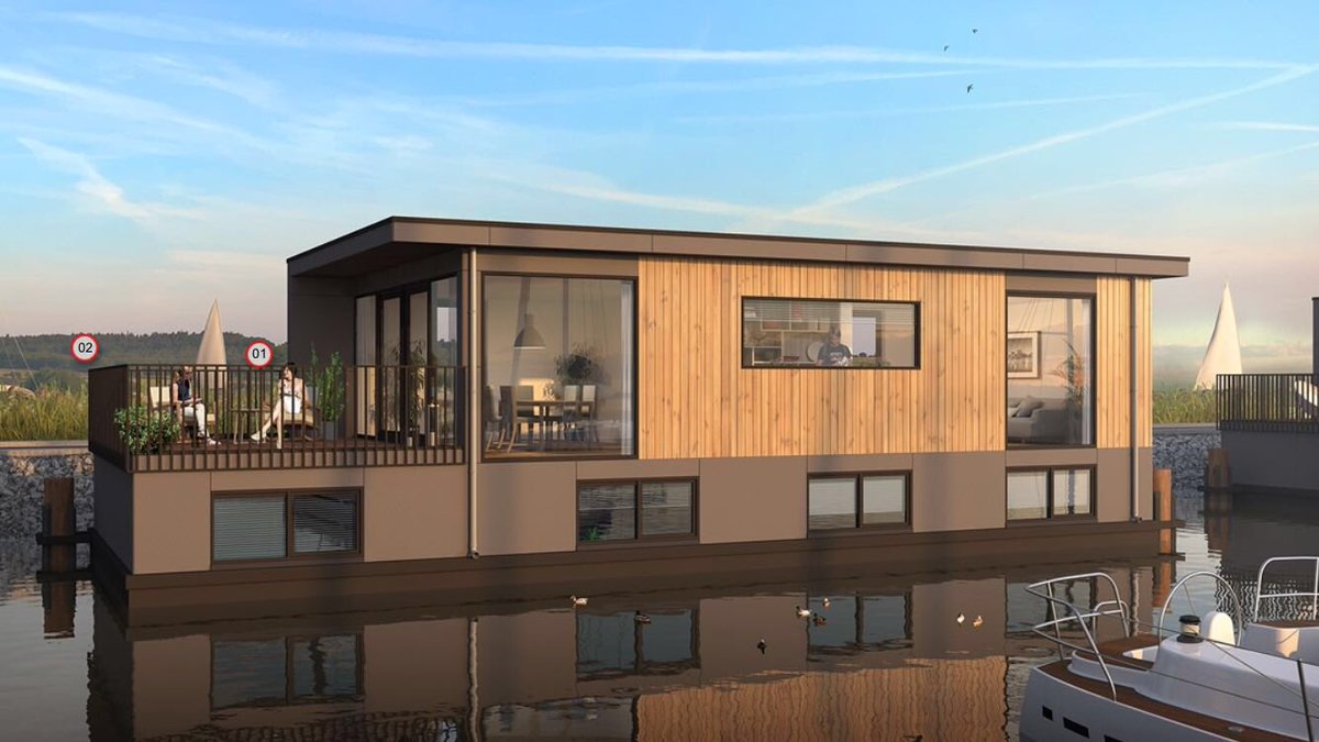 Ook zo wonen op het water? Het kan in #Bunschoten #Spakenburg! Info? info@hopmanvo.nl zuyderzee-wonen.nl
