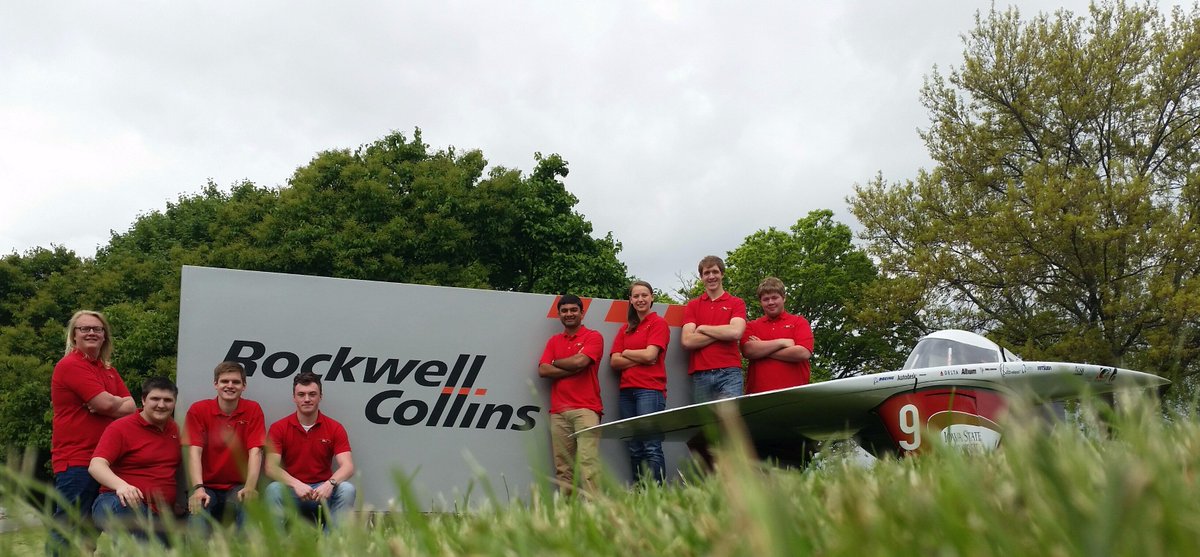 prISUmofficial's tweet photo. Whats up #CedarRapids! The team stopped by long time sponsor @RockwellCollins this morning as part of #SunRun2016! https://t.co/hF4HHzlbX7