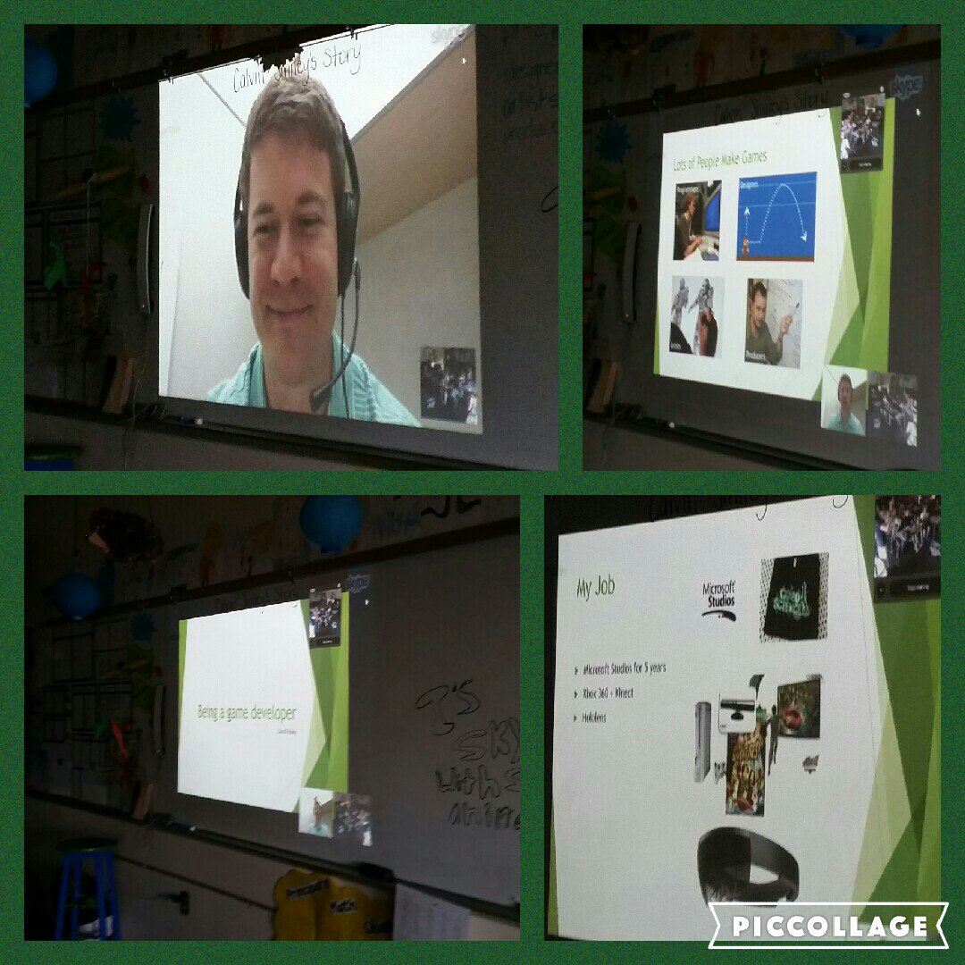 KWAdventurers's tweet photo. Thank you David at @Microsoft for our @SkypeClassroom about game programming! 🎮 https://t.co/CLrbgSUqoe
