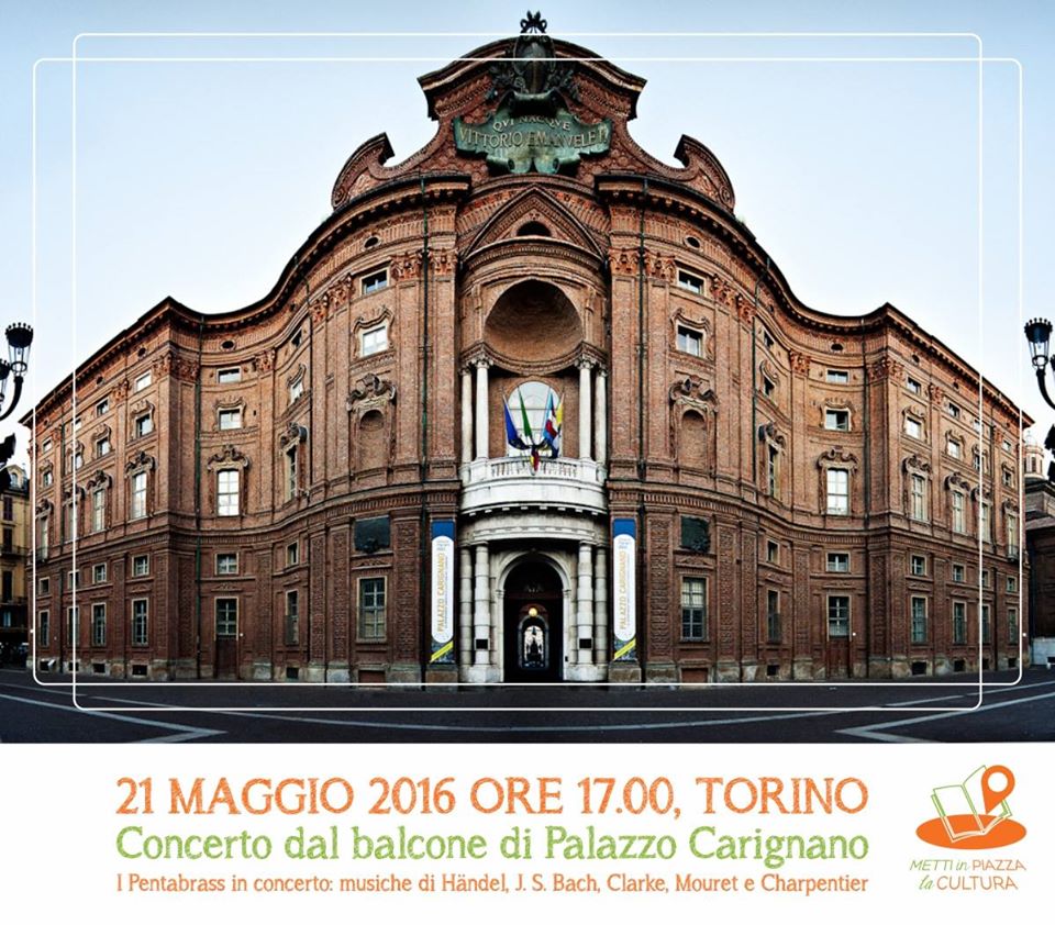 Ludwigcultura's tweet photo. Imperdibili i Pentabrass del @TeatroRegio che suonano dal balcone di Palazzo Carignano! 🎺🎺🎺 https://t.co/azf3XKlBUV https://t.co/ImnrKo5hfB