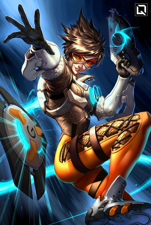 Tracer  Overwatch tracer, Overwatch wallpapers, Overwatch fan art