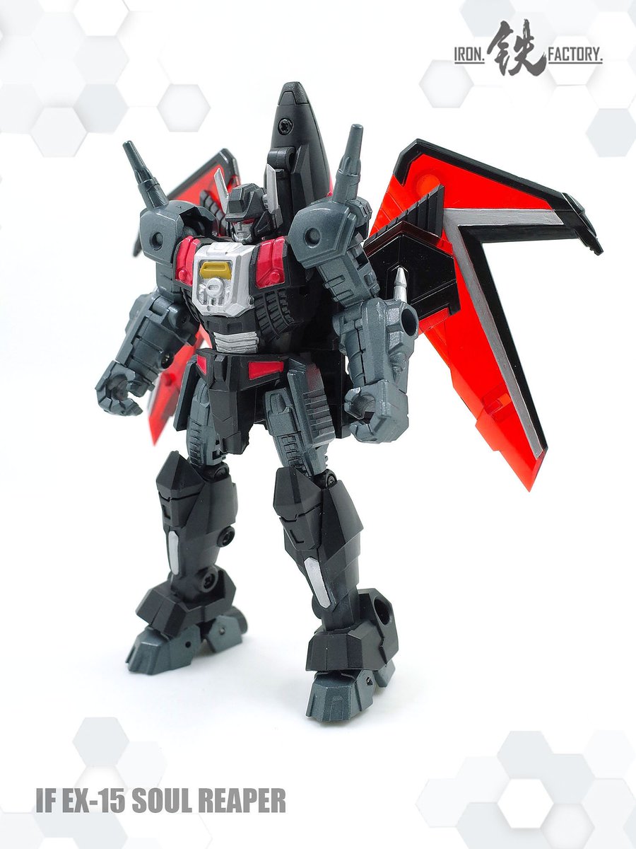 IronfactoryTOYS's tweet photo. IronFactory IF EX-15[Soul Reaper] part.3 of 3 https://t.co/rAPwi2p4CS